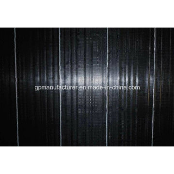 Geotextil tejido de hendidura PP negro